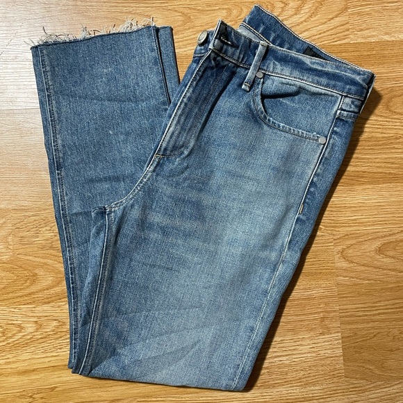 Rag & Bone Farrah Ankle Cigarette Jeans Size 28 Womens W2569I465FAR Raw Hem - Picture 2 of 6